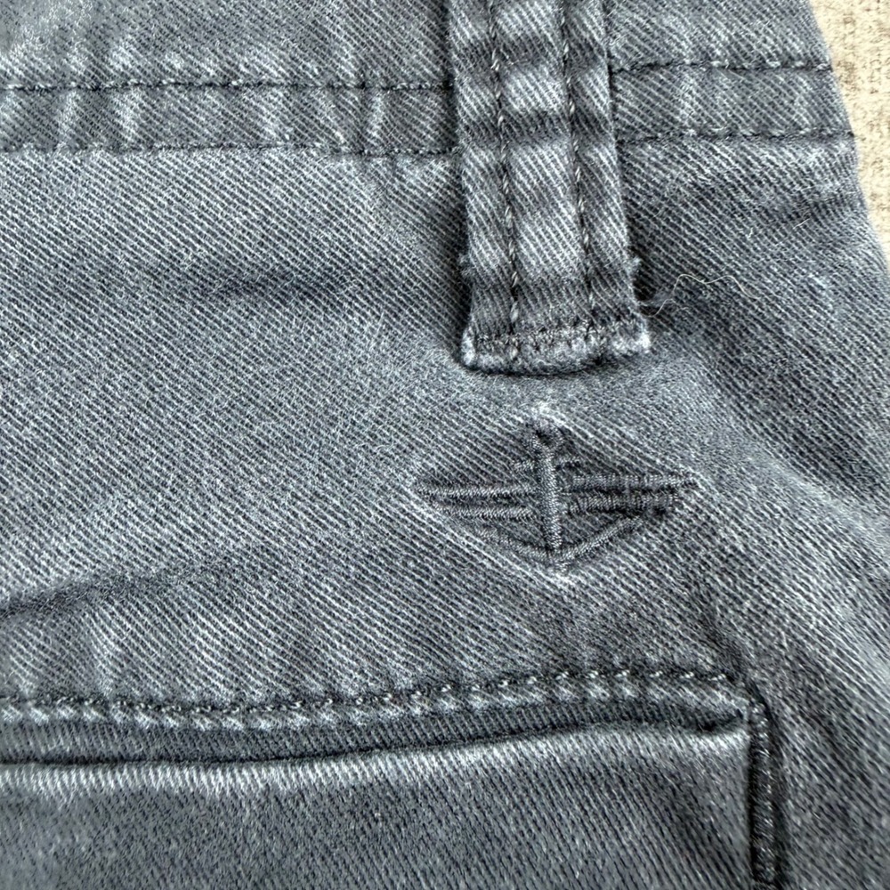 Dockers Chino Shorts Men's 34 Navy Blue Stretch Cotton Flat Front Casual - Picture 10 of 11